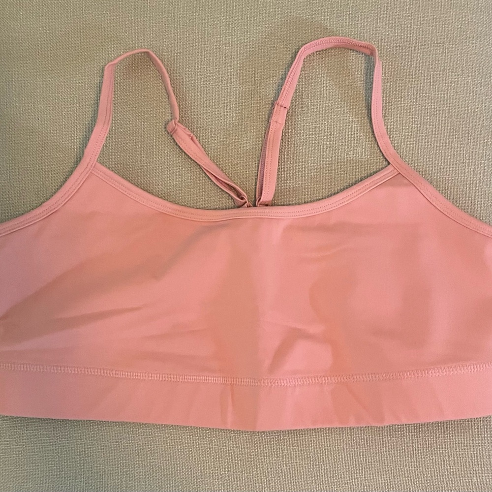 NWOT Peach Pink Sports Bra